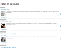 Tablet Screenshot of notasenlanevera.blogspot.com