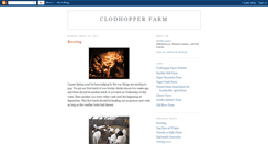 Desktop Screenshot of clodhopperfarm.blogspot.com