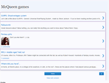 Tablet Screenshot of mcq-games.blogspot.com