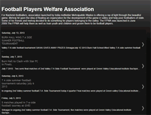 Tablet Screenshot of footballplayerswelfareassociation.blogspot.com