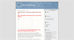 Desktop Screenshot of howtofrenchkiss.blogspot.com