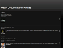 Tablet Screenshot of ilikedocumentaries.blogspot.com