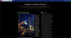 Desktop Screenshot of pamelacarterstudio.blogspot.com