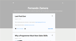 Desktop Screenshot of fernandozamorajimenez.blogspot.com