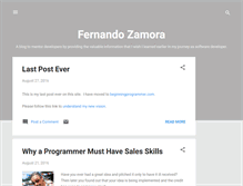 Tablet Screenshot of fernandozamorajimenez.blogspot.com