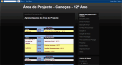Desktop Screenshot of apcanecas.blogspot.com