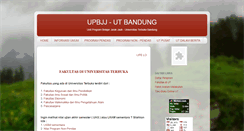 Desktop Screenshot of fakultas-utbandung.blogspot.com