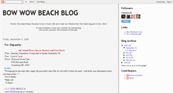 Desktop Screenshot of bow-wowbeach.blogspot.com