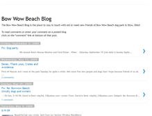 Tablet Screenshot of bow-wowbeach.blogspot.com