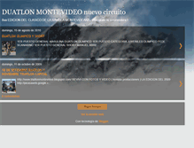 Tablet Screenshot of duamontevideo2009.blogspot.com