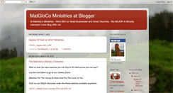 Desktop Screenshot of matglocoblog.blogspot.com