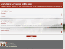 Tablet Screenshot of matglocoblog.blogspot.com