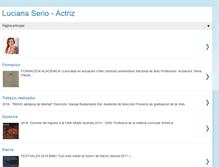 Tablet Screenshot of lucianaserio-lucianaserio.blogspot.com