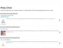 Tablet Screenshot of picky-chick-la.blogspot.com