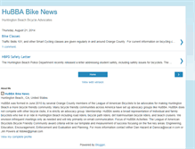 Tablet Screenshot of hubbabikenews.blogspot.com