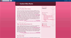 Desktop Screenshot of customwineracks.blogspot.com