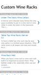Mobile Screenshot of customwineracks.blogspot.com