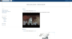 Desktop Screenshot of headless-chicken.blogspot.com