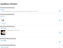 Tablet Screenshot of headless-chicken.blogspot.com