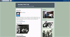Desktop Screenshot of dundeefolkclub.blogspot.com