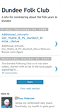 Mobile Screenshot of dundeefolkclub.blogspot.com