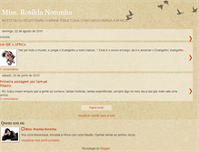 Tablet Screenshot of missrosilda.blogspot.com