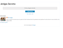 Tablet Screenshot of amigosecreto-2006.blogspot.com