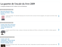 Tablet Screenshot of escale2009.blogspot.com
