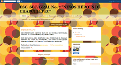 Desktop Screenshot of escsecgral7niniosheroes.blogspot.com