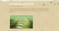 Desktop Screenshot of familyofspirit.blogspot.com