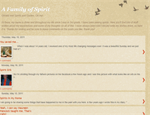 Tablet Screenshot of familyofspirit.blogspot.com