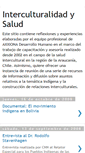 Mobile Screenshot of interculturalidadysalud.blogspot.com