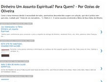 Tablet Screenshot of dinheiro-um.blogspot.com