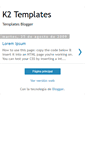 Mobile Screenshot of k2templates-templates-blogger.blogspot.com