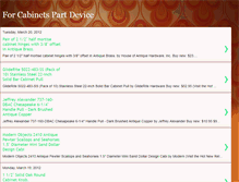 Tablet Screenshot of forcabinetspartdevice.blogspot.com