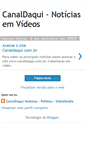 Mobile Screenshot of canaldaqui.blogspot.com