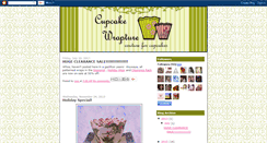 Desktop Screenshot of cupcakewrapture.blogspot.com