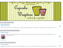 Tablet Screenshot of cupcakewrapture.blogspot.com