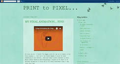 Desktop Screenshot of ellielpixelprint.blogspot.com