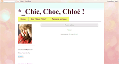 Desktop Screenshot of chic-choc-chloe.blogspot.com