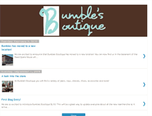 Tablet Screenshot of bumblesboutique.blogspot.com