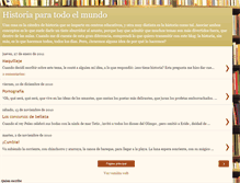 Tablet Screenshot of historiaparatodoelmundo.blogspot.com