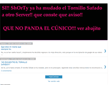 Tablet Screenshot of eltornillosafado.blogspot.com