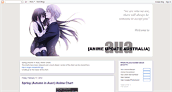 Desktop Screenshot of animeupdateaus.blogspot.com