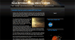 Desktop Screenshot of nasa-space-station-info.blogspot.com