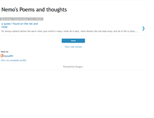 Tablet Screenshot of nemof09.blogspot.com