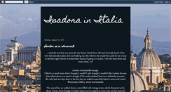 Desktop Screenshot of isadoraitalia.blogspot.com