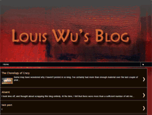 Tablet Screenshot of louiszwu.blogspot.com