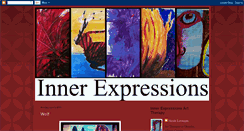 Desktop Screenshot of innerexpressionsarttherapy.blogspot.com