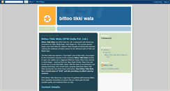 Desktop Screenshot of bittootikkiwala.blogspot.com